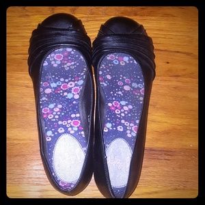 Cute Black Jellypop flats 8.5 😍